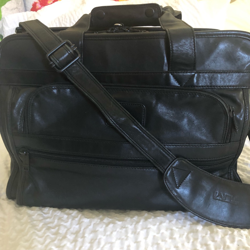 Tumi Leather Briefcase